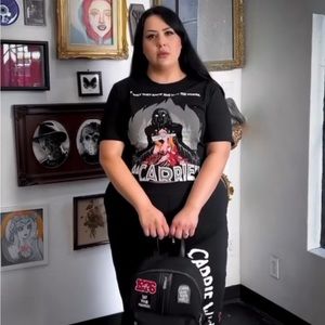 Brand new killstar Carrie white t-shirt 1X